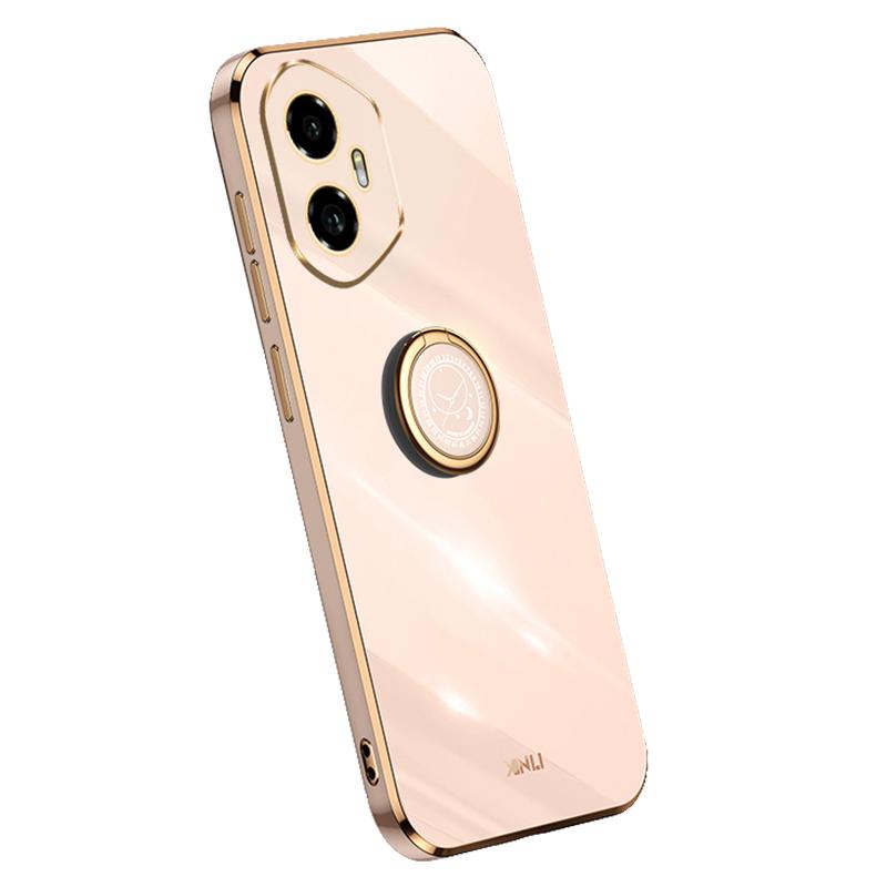 XINLI For Honor 300 Case Ring Kickstand Electroplating TPU Phone Cover