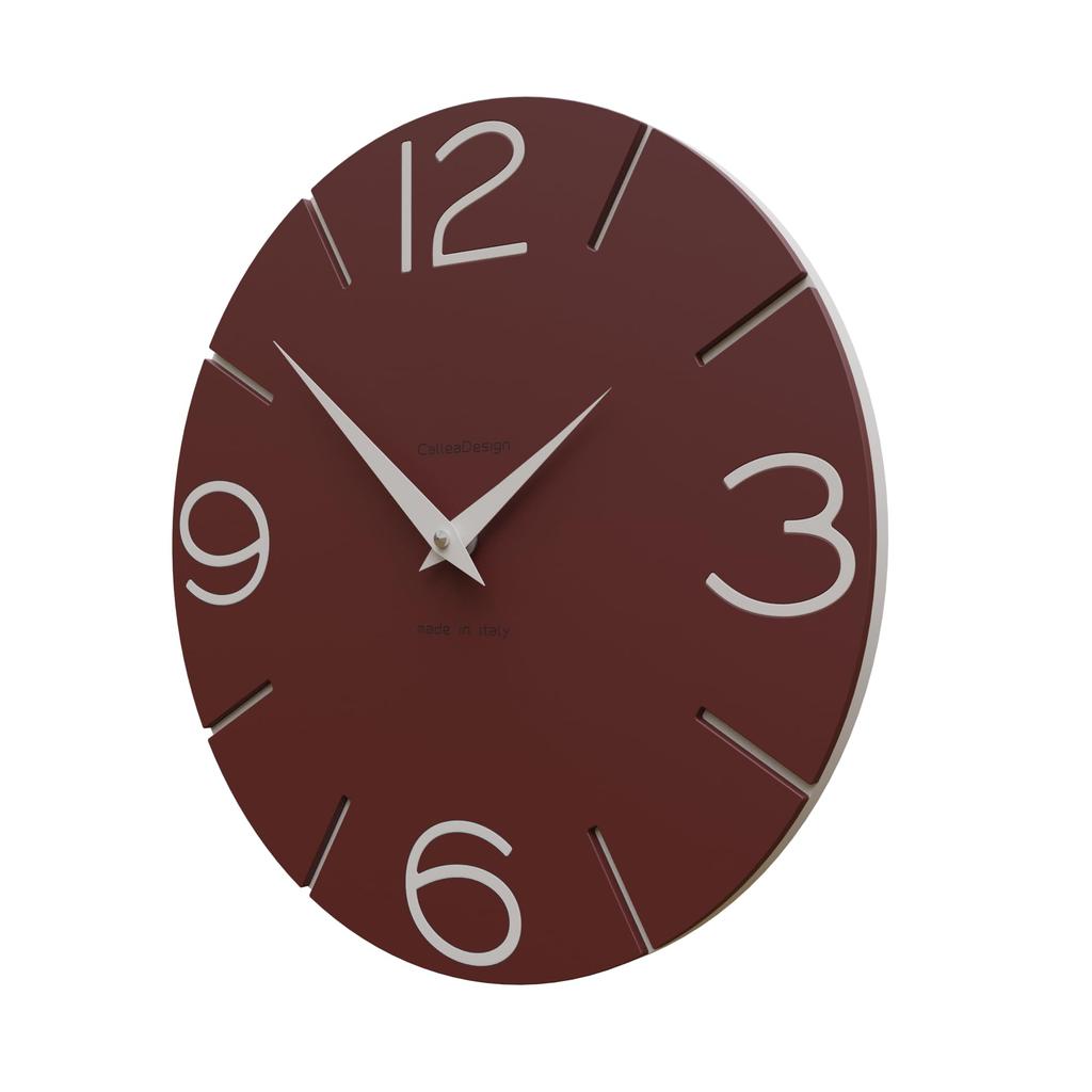 CalleaDesign SMILE Wall Clock Wine Sand