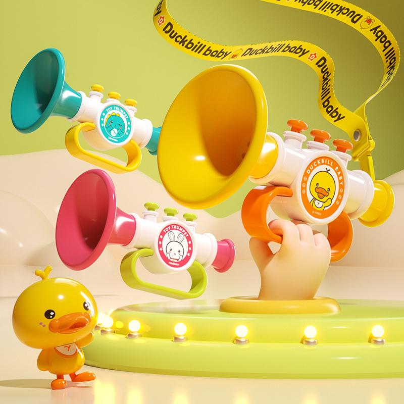 Baby Trompete Spielzeug Niedliche Bunte Musikinstrumente Spiel Kinder Geschenke Pfeife Horn Spielzeug Frühes Montessori Lernspielzeug
