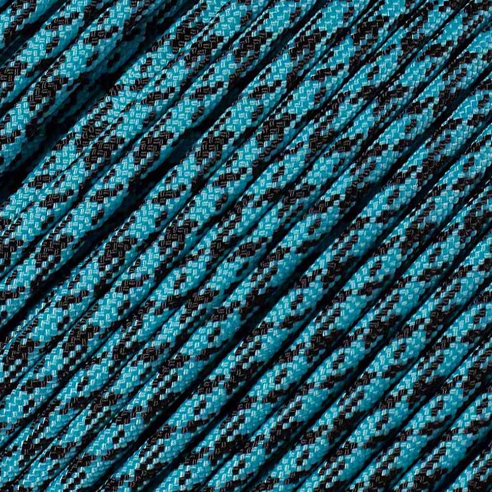 

West Coast Paracord Neon Turquoise Camo 550 Paracord Neon Turquoise Camo - - 30m(100ft)