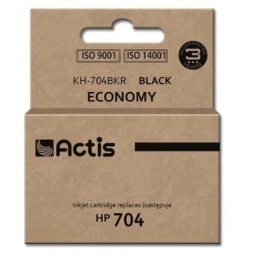 Actis High-Capacity Black Ink Cartridge for HP 704 Printers - Premium Compatible