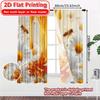 2D Flachdruck 2 Stück Honey Harmony Zeitgenössisch Schick Gardinen Drucke Lichtfilternde Vorhänge Raumdekoration Perfekt für Wohnzimmer