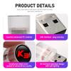 Mini USB LED Car Light Auto Interior Atmosphere Light Auto Colorful Lamp For KIA K1 Cerato Soul Venga Forte Spectra Sedona Niro