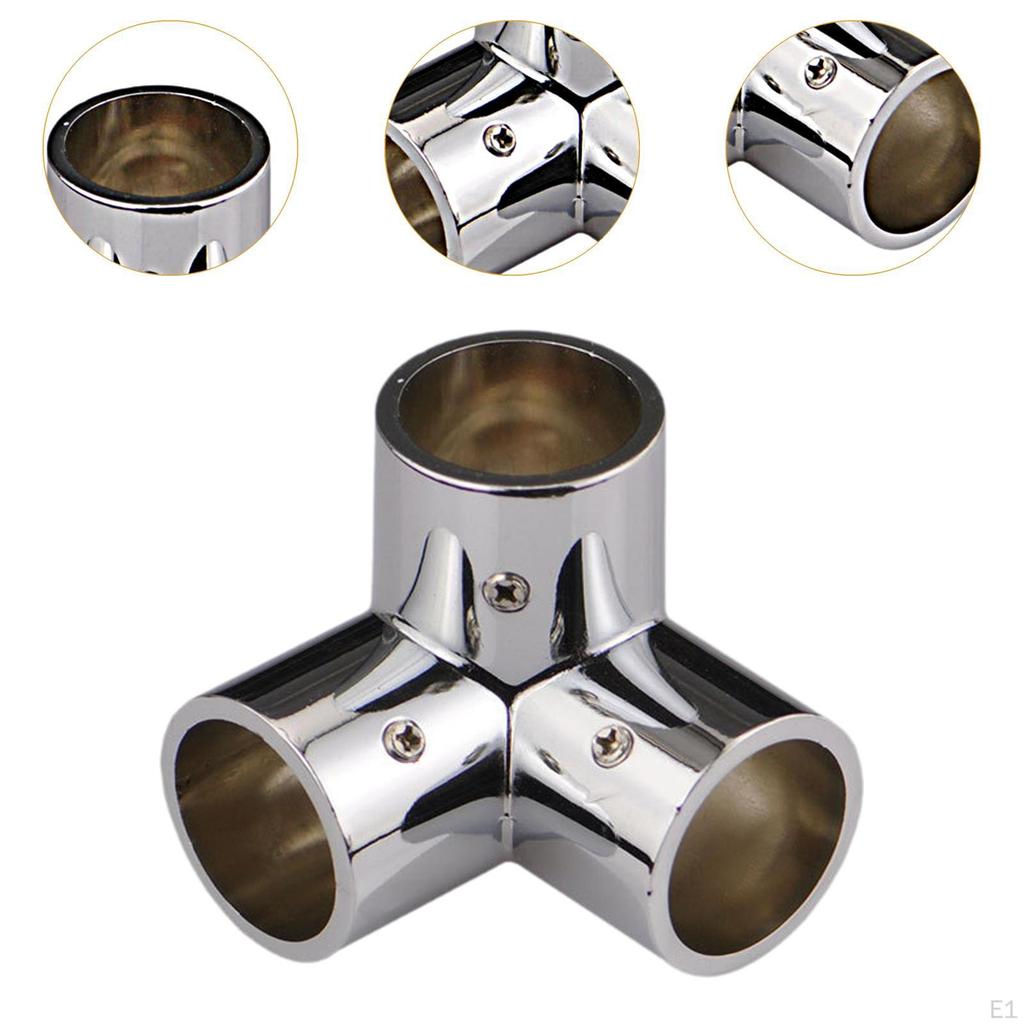 Anslutning för runda rör, 1 tum 25 mm Monteringslösning Hem Torkställ