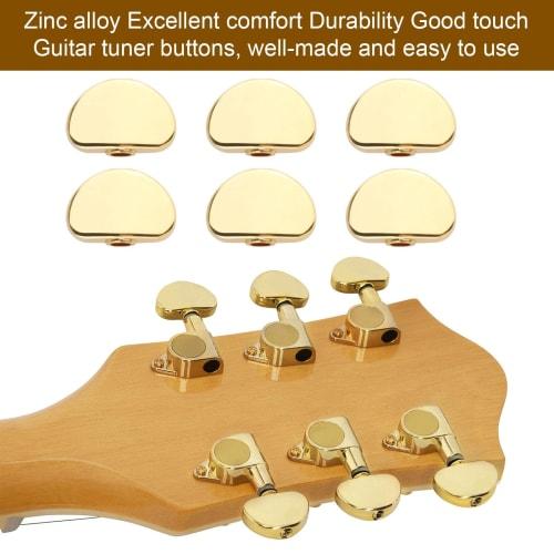 LuDa Gold Universal Guitar Tuning Peg Caps Tuner Master