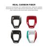 For Alfa Romeo Giulia Stelvio 2020-2025 Real Carbon Fiber Car Center Console Gear Shift Panel Cover Trim Sticker Accessories zl2
