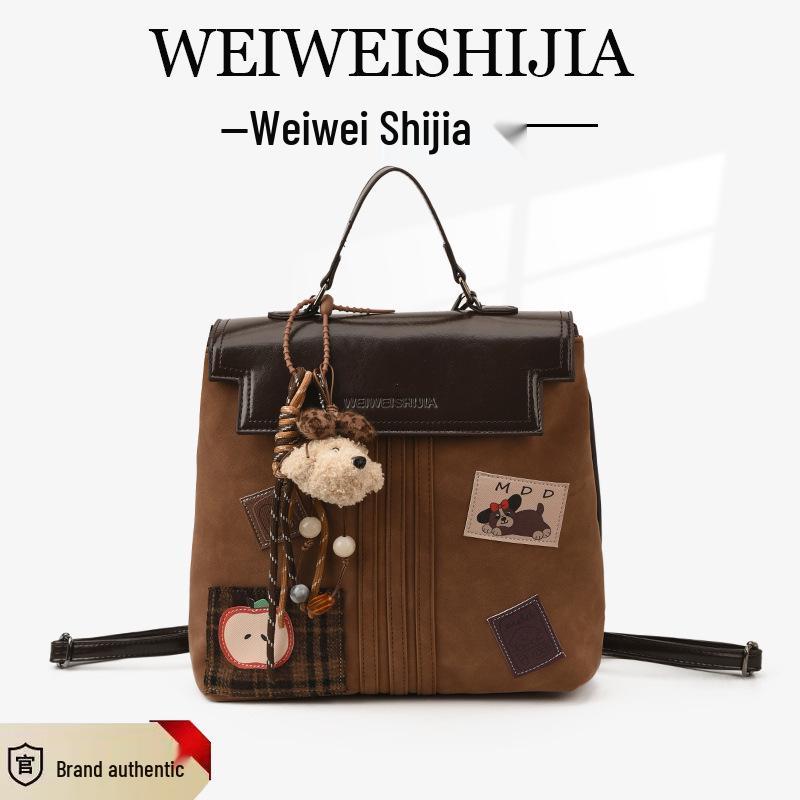 2025 Herbst/Winter Hochwertiger Rucksack mit Matt-Finish | Lässig, Vielseitig, Retro Schulstil Umhängetasche