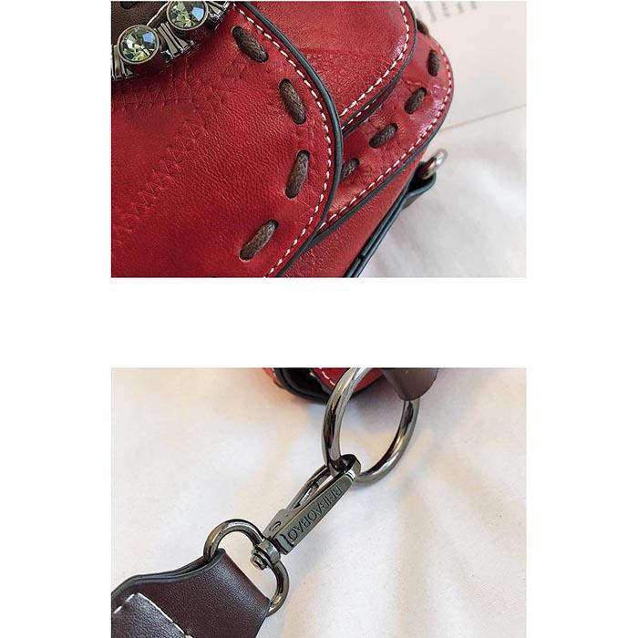 Geantă pătrată mică sălbatică, geantă Messenger cu lanț, geantă mini cu clapetă de umăr 