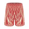 Shorts Boxer Brillants pour Homme Ceinture Élastique Design Poche Latérale Coupe Ample Shorts de Plage Brillants Vêtements d'Intérieur