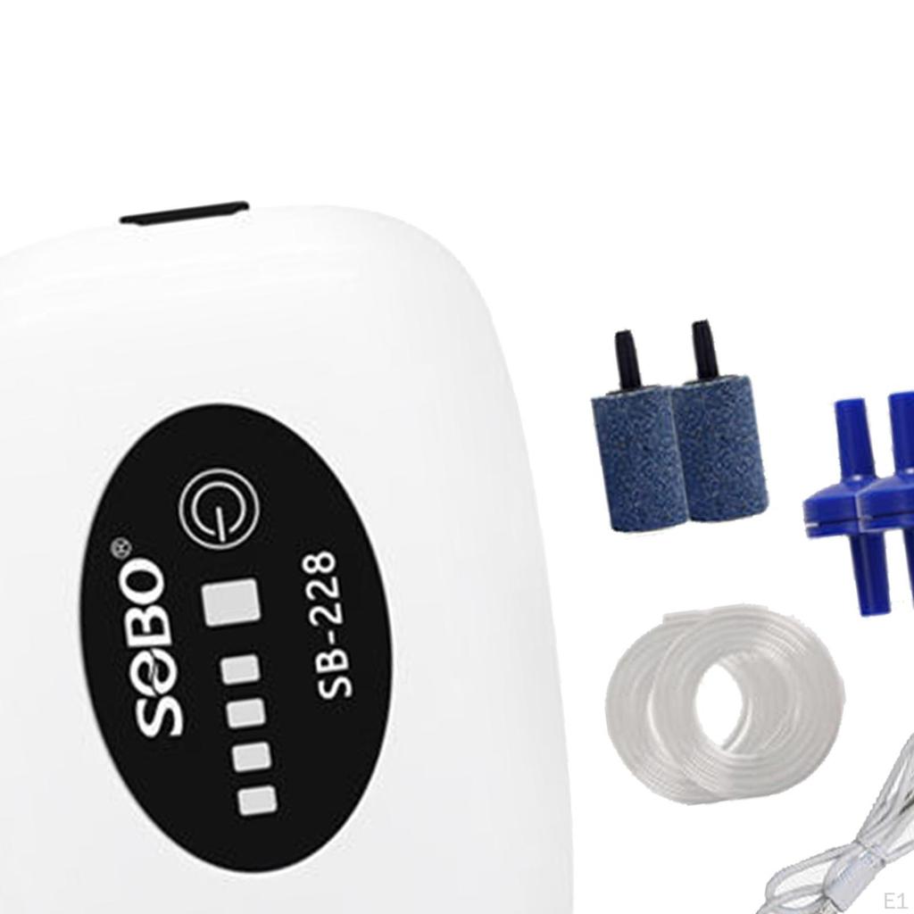 Aquarium-Luftpumpe Leiser USB-Sprudler für Hydroponik Outdoor-Fischerei