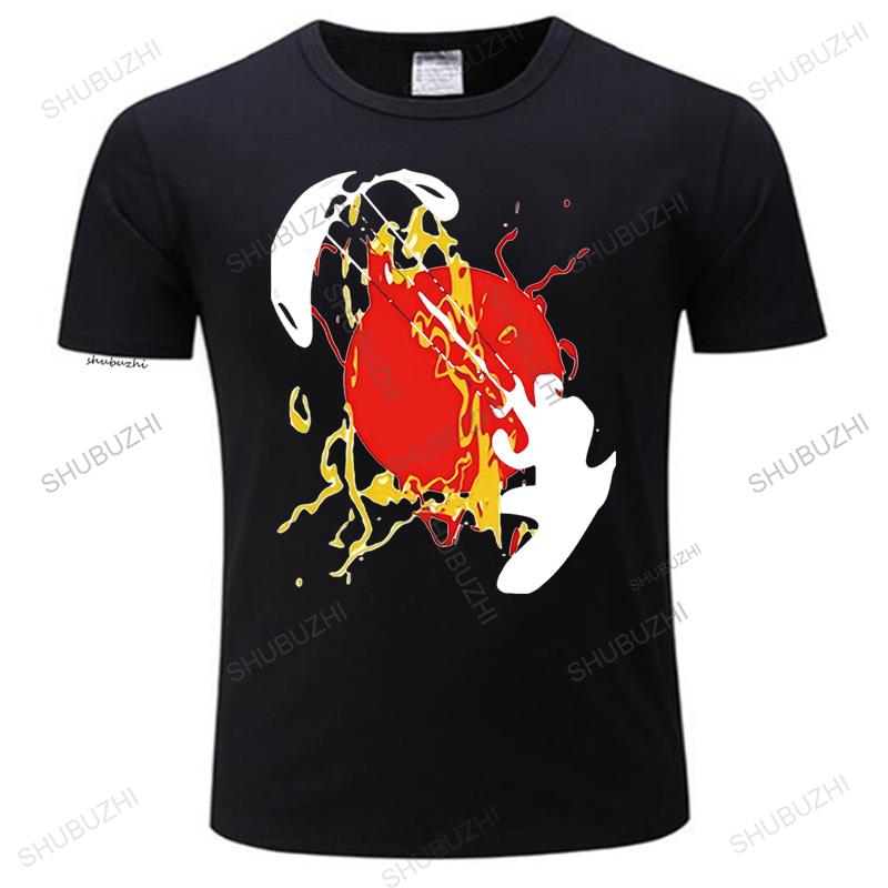 man Fashion brand summer t shirt mens loose funny t-shirt Kite Boarding Plain TShirts Teenage Cotton cool Tee Shirt Designing