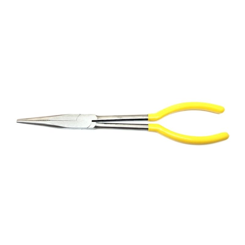 Long Reach Hose Grip Pliers 11Inches Long Nose Pliers Hose Gripper Pliers Spark Plug Boot Removal Pliers Serrated Jaw