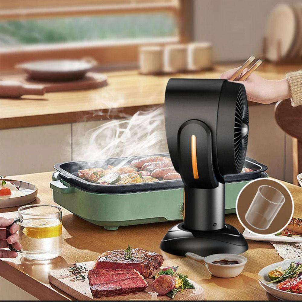 Space-Saving Mini Hood Extractor Portable Kitchen Exhaust Fan Cooking Fume Extractor  BBQ