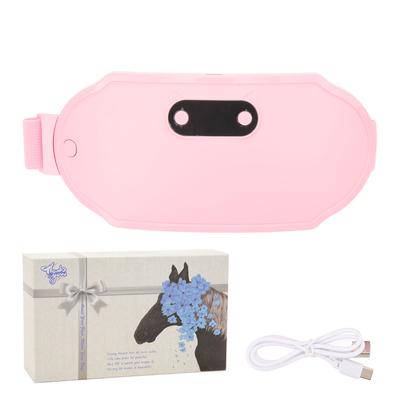 Portable Cordless Heating Pad 6 Heat Vibration Levels Reduce Pain USB Charging Uterus Massage Belt