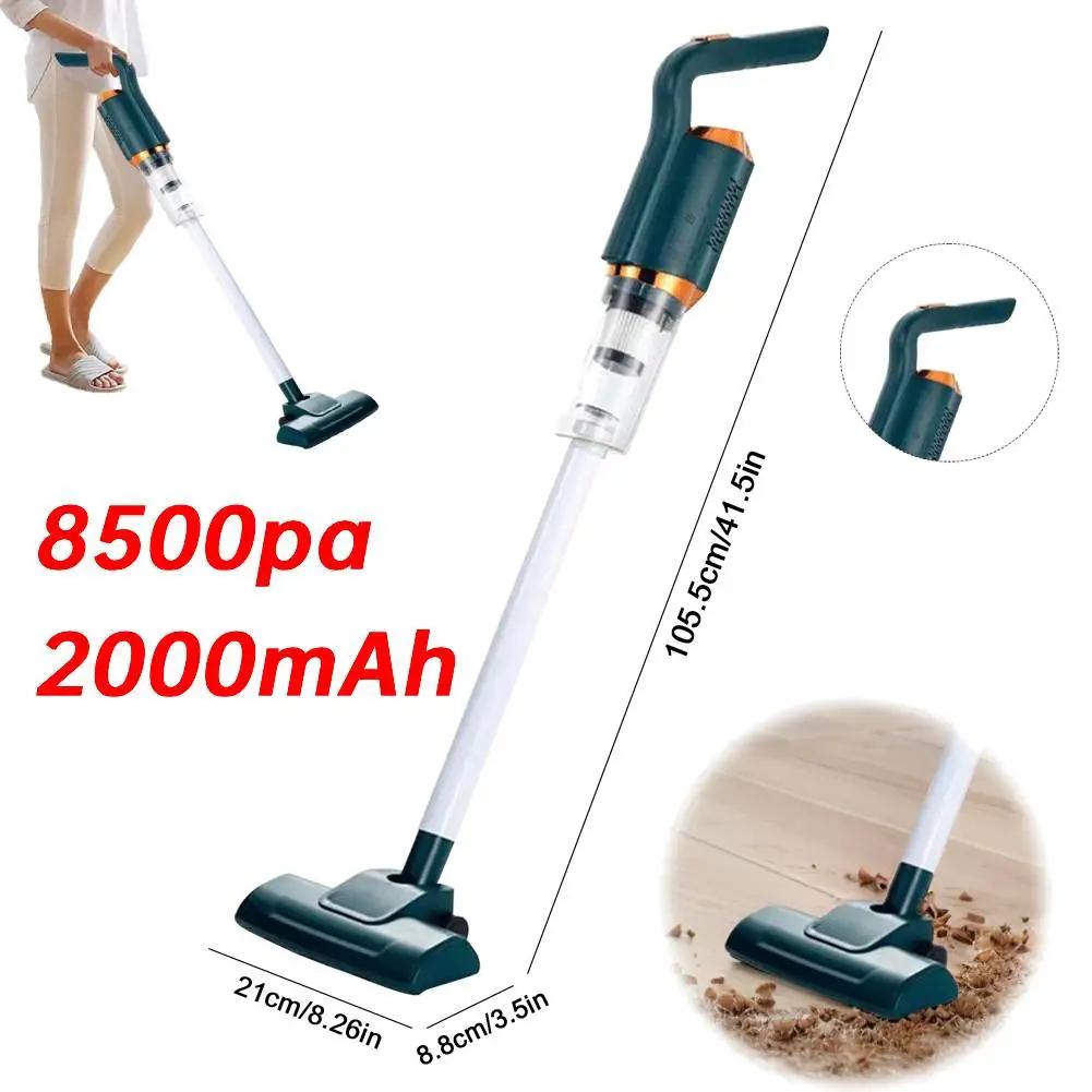 

Handheld Wireless Vacuum Cleaner USB Rechargeable 2000mAh Mopping Machine Large Suction Vacuum Cleaner for Vehicle Home Cleaning