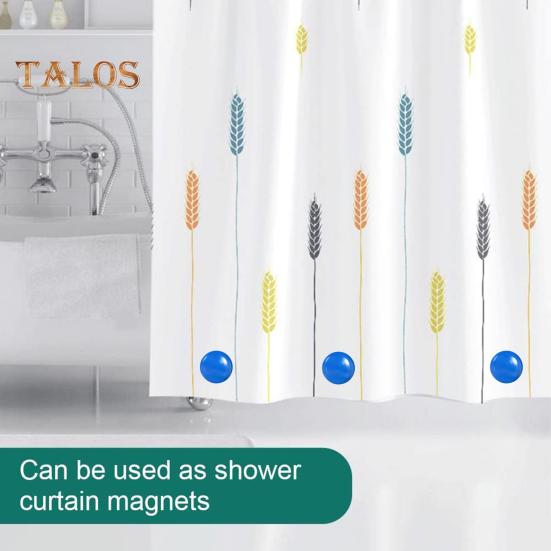 10Pcs Magnetic Curtain Weights Waterproof Compact Size Strong Magnetic Tablecloth Shower Curtain Drapery Weights