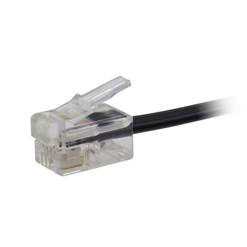 RJ9 Phone Line Detangler 4P4C Telephone Cord Untangler Durability PVC High Compatibility for Desk Phones