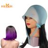 Haar-Highlighter-Hut – professionelles, wiederverwendbares Silikon-Friseurwerkzeug, verstellbare Schnalle, Heimsalonbedarf