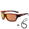 Fashion Sports Sunglasses With Chain UV400 Protection Unisex Retro Designer Eyewear For Cycling Climbing Fishing
