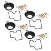 4sets Carburetor Repair Kit Motorcycle Maintenance Part Replacement for Honda CB400