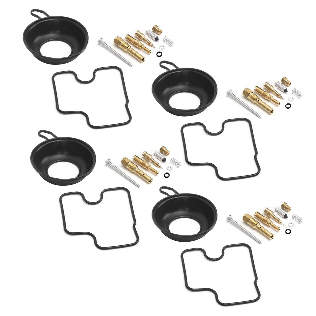 4sets Carburetor Repair Kit Motorcycle Maintenance Part Replacement for Honda CB400