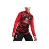 Puma Ac Milan 2024-25 Pre-Match 1/4 Comfortable Casual Quick-Dry Sweat-Wicking Long Sleeve Football Shirt Men Tops Red Black 777714-01