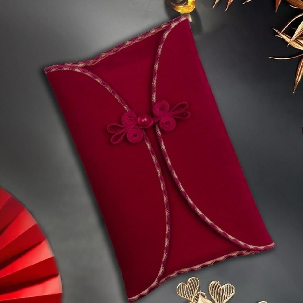 Traditional Wedding Money Bag HongBao Money Pocket Chinese Red Envelope Graduation Dinner