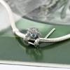Newest 925 Silver Charm Bracelet Forest Animal Series Jewelry for Women Kangaroo Owl Swan