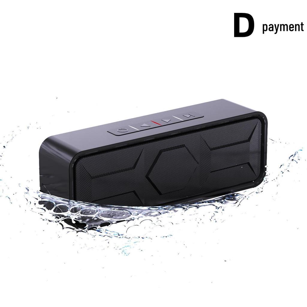 Outdoor Waterproof Wireless Bluetooth Speaker with High-Power Subwoofer