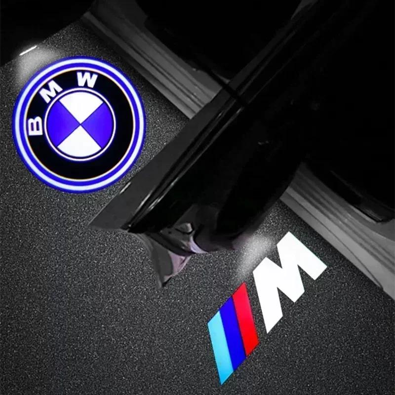 New LED Car Door Welcome Courtesy Lamp Projector Light for BMW X5 E70 E60 F10 F20 F30 X3 X6 Z E90 E92 E83 E87 E46 3 5 6 7 series