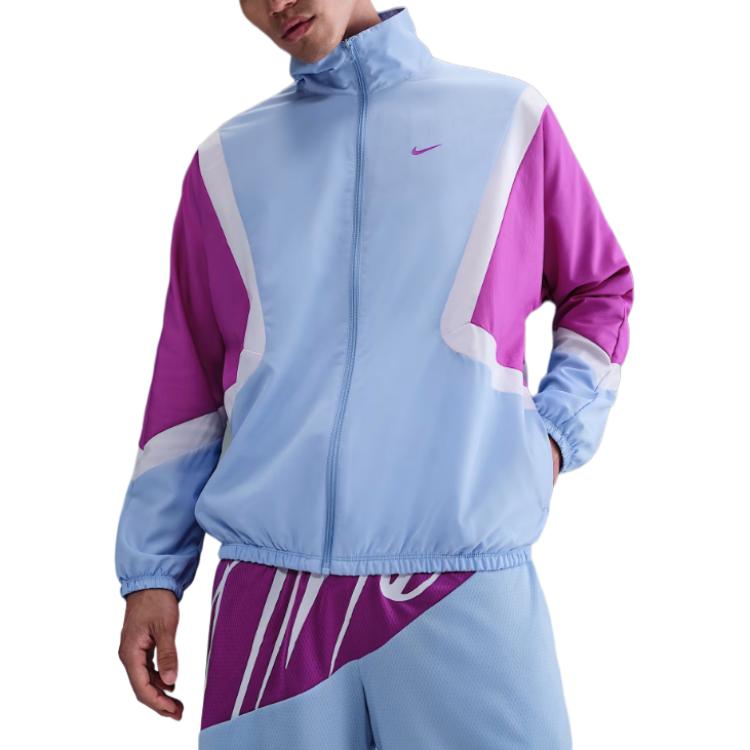 

Nike Логотип Поло Свободная Куртка с Длинным Рукавом Мужские Куртки FZ0249-468 XL