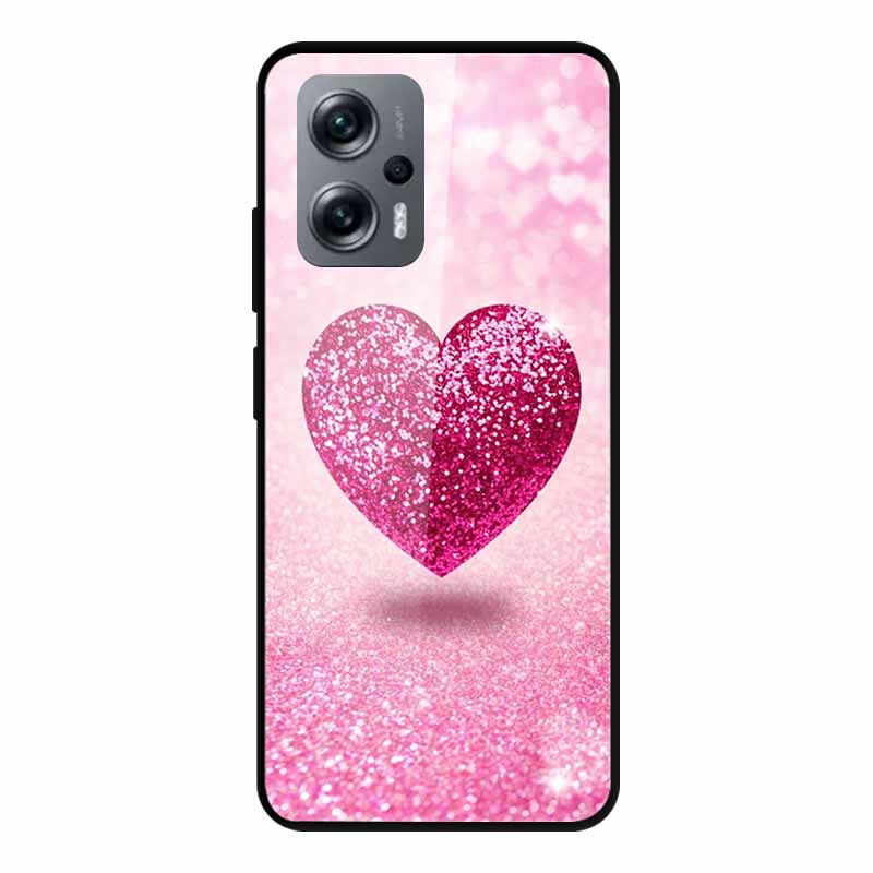 For Poco X4 GT Case Shockproof Tempered Glass Hard Back Cover For Xiaomi Poco X4 GT 5G Soft Bumper Coque PocoX4 GT X4GT Case