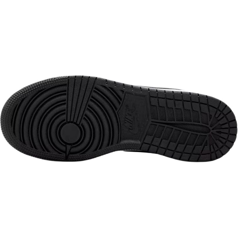 Air Jordan 1 Low SE GS Białe Metaliczne Srebro Czarne Trampki Dziecięce IR2310-100