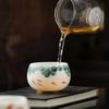 Ice Jade Porcelain Mutton Fat Tea Tasting Cup