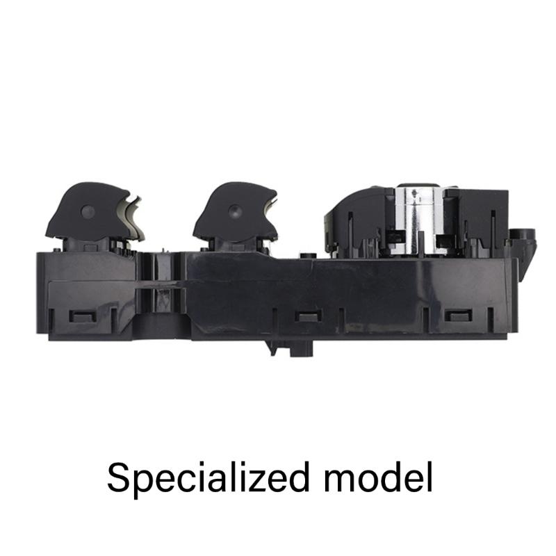 Driver Door Adjust Panel Power Window Switches 2015-2021, DG9T14540CB3JPL Window Lift Part with Visible Four Button Layout and Mirror Pad for Routine