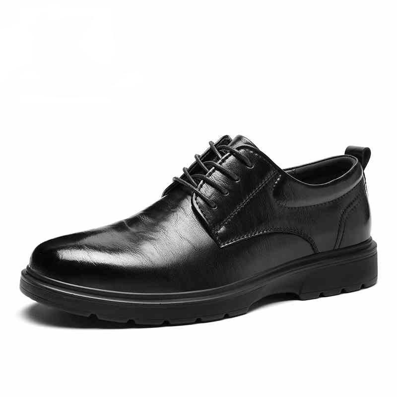 Autumn Casual Men Retro Leather Shoes Fashion British Style Men s Wedding Shoes Business Shoes Lace Up Office Shoes 45