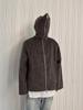 Men's Hooded Seahorse Wool Cardigan Jacket - Trendy Loose Fit Sweater