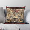 Stags Lions Coats Of Arms Of Bourbon Pillowcase Polyester Linen Velvet Creative Zip Decor Car Cushion Cover