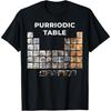 Funny Cat Chemistry Pun Periodic Table T-Shirt