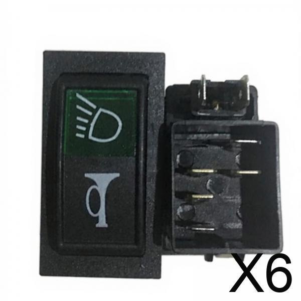 Rocker Switch, Universal And Waterproof, 12V, Parts for Tractors Combine Harvesters