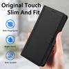 SY-003 For iPhone 16e Case PU Leather Stand View Phone Wallet Cover with Hand Strap