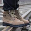 Men's Thickened Leather Wool Winter Boots