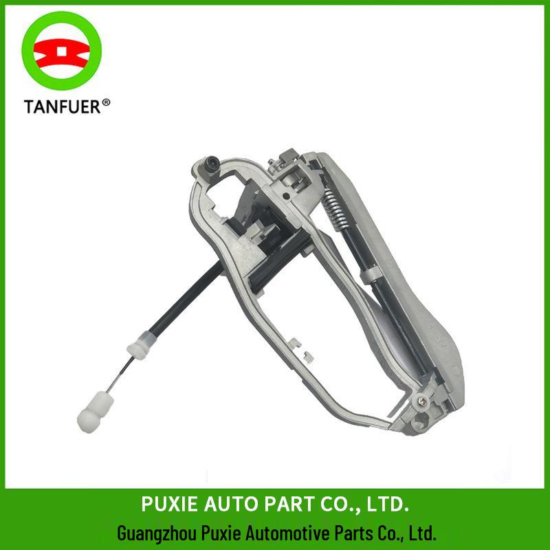 

Основание наружной дверной ручки BMW X5 E53, правый передний кронштейн (51218243616) No additional parts серебряный