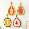 Absorbent Hand Towels for Kitchen Hanging Design Soft Lint Free Hand Towels for Bathroom Sink Kitchen Decor Accessories