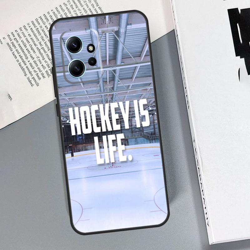 

Ice Hockey is Life Case For Xiaomi Redmi Note 13 Pro 9 10 11 12 14 Pro Cover For Redmi 15C 15 14C 10C 12C 13C Redmi Note 14 Pro 5G
