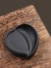 Peach Heart Inkstone - Anti-Drying Calligraphy & Chinese Painting Practice Tool