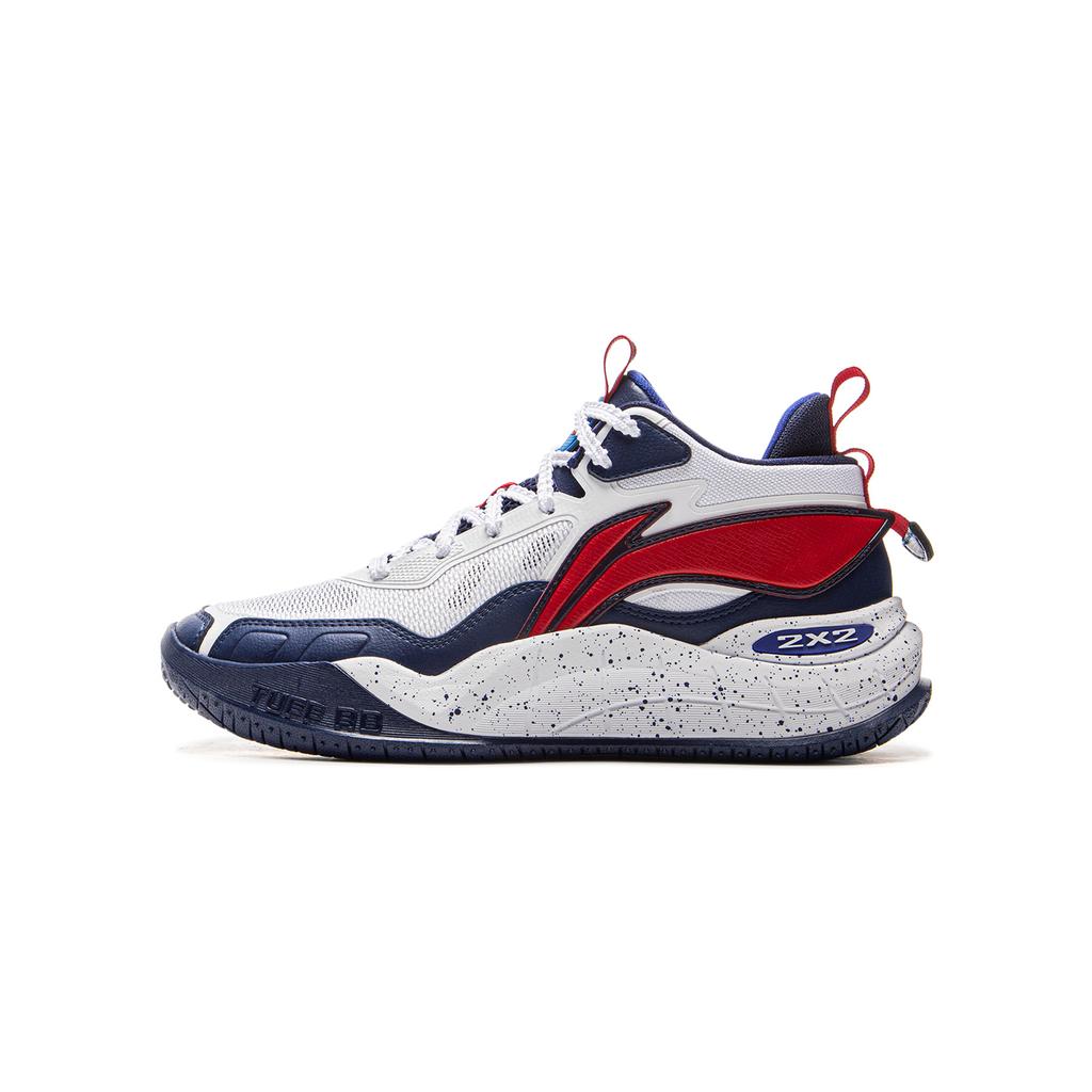 Li Ning Territory V2 Comfortable Fashion Trendy Versatile Breathable Shockproof Height Increasing Low Top Basketball Shoes Women sneaker YKBV040-1
