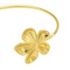 Women Flower Cuff Bracelet Adjustable Bracelet Bangle Elegant Floral Bracelet Anniversary Birthday Jewelry Gift for Her Wife