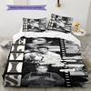 Elvis Presley Pattern Bedding,Quilt Set Quilt Cover Pillowcase Home Birthday Gift (1 * Duvet Cover + 2 * Pillowcase, Without Core)