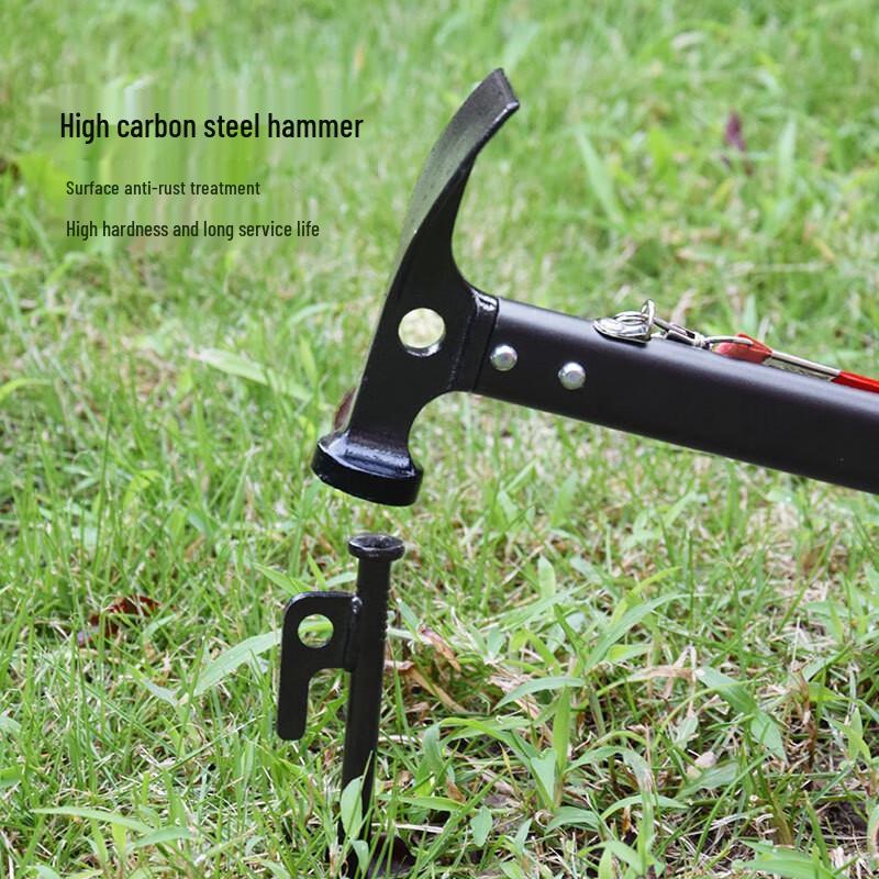 Xin Jingzhou Multi-functional Stainless Steel Camping Tent Peg Hammer